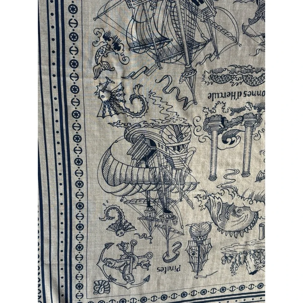 Hermes Cashmere Shawl 